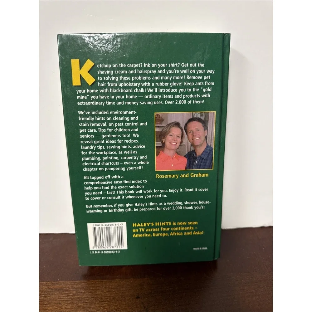 Haley's Hints A Compilation Revised Edition 1999 + Cleaning Hints 2000 Hardcover